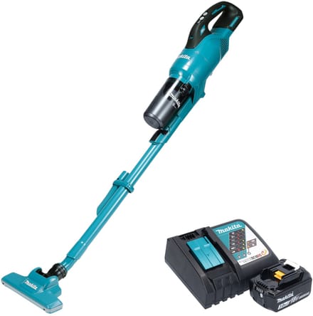 Makita 18V LXT Brushless Cordless 250 ml Stick Vacuum Cleaner DCL286FRF