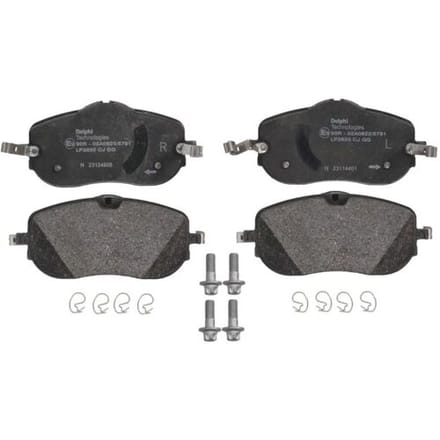 Remblokset, schijfrem DELPHI LP3856