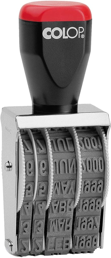 Colop 07000 - Datumstempel - Datum Stempel met draaibare datum - Snelle Levering