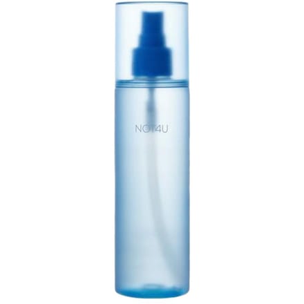 NOT4U Brume Corporelle Transparente Soin Acné & Spray Corporel Apaisant 200ml white