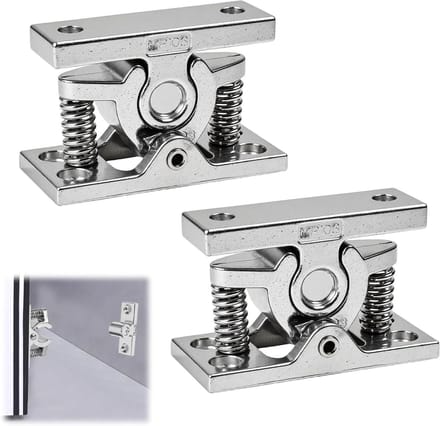 Duurzame deurstoppers van zinklegering voor optimale stabiliteit en bescherming van vloeren