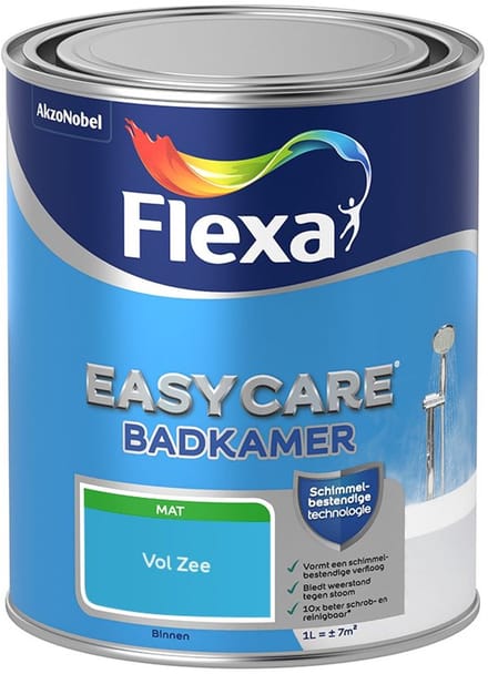 Flexa - Easycare Badkamer - Vol Zee - Mengverf - 1 L