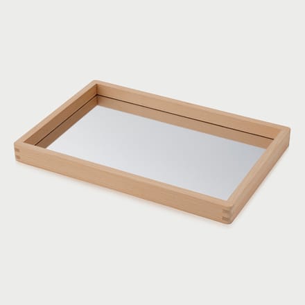 Tickit | Klein Houten Spiegelbakje
