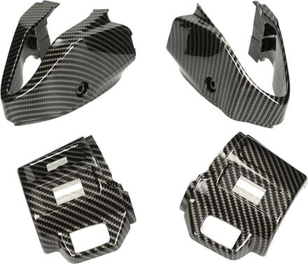Stuurschakelaar set voor Vespa Primavera, Sprint hoogglans carbon (vanaf 2018)