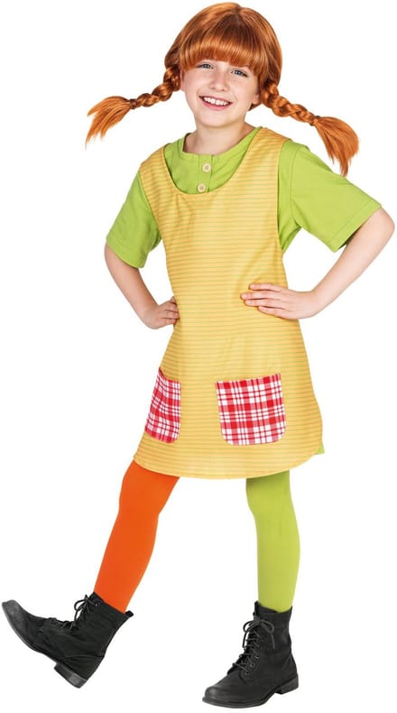 MASKWORLD Pippi Langkous kostuum voor kinderen - voor carnaval