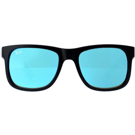Ray-Ban Zonnebril Justin 4165 622/55 Zwart Blauw Mirror