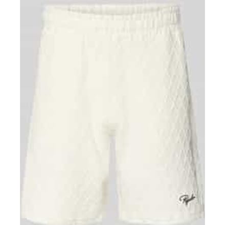 Sweatshorts met logostitching model 'Jovren'