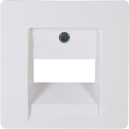 Kopp Paris UAE Afdekplaat - 2 Voudig - 70 x 70 x 10 mm - Arctic Wit