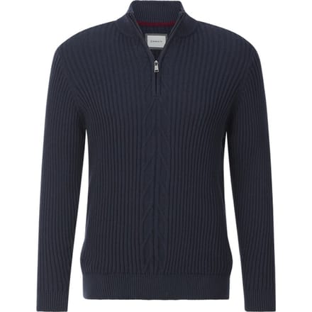 Babista herren Trui - 52/54 - donkerblauw - Plus Size