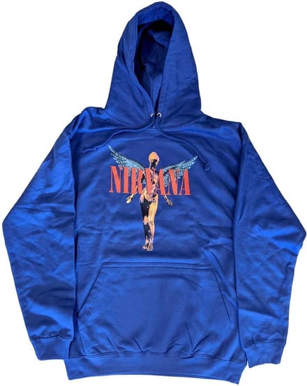 Nirvana - Angelic Hoodie/trui - S - Blauw