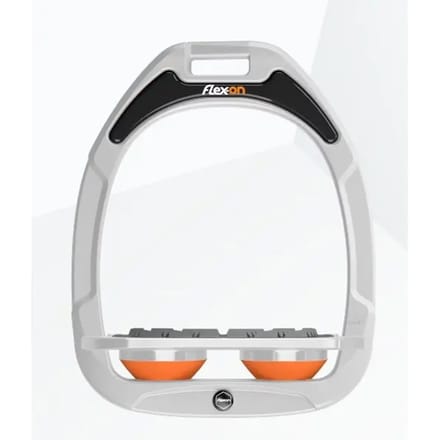 Plat Grip Steigeraars Wit/Grijs/Oranje Flex-On Green Composite