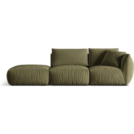 Hoekbank Chris 3-zits links velvet | Micadoni