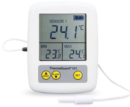 ThermaGuard digitale alarmthermometer voor koelkast en vriezer