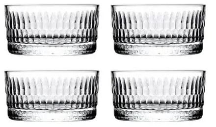 Pasabahce Rain 530122 - Glazen Schaaltjes - Set van 6 - 185 ml