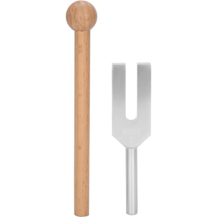 4096 Stemvork Aluminiumlegering Stemvork Houten Hamer Geluidstherapie Toolset white