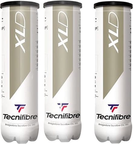 Tecnifibre - XLD - Tennnisballen - 12 stuks - Geel
