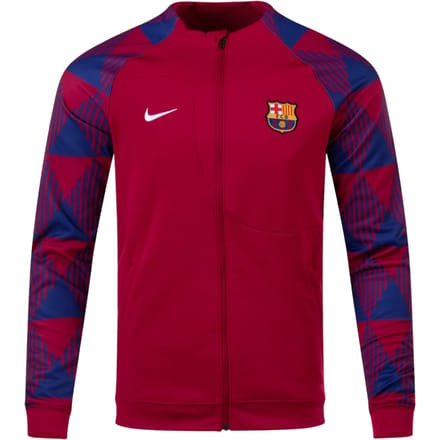 Nike 23/24 Barcelona Rood Trainingsjack Met Ritssluiting