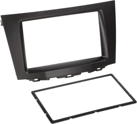 2-DIN Paneel geschikt voor Suzuki Kizashi 2009-2015 Kleur: Zwart