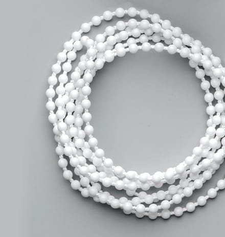 Ketting voor Rolluiken - Wit - 300 cm