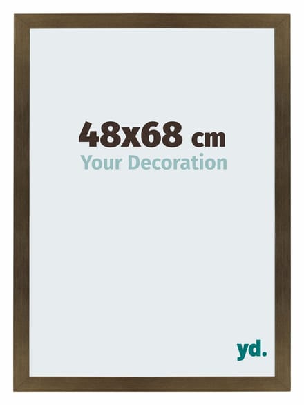 Your Decoration - Fotolijst 48x68 cm - MDF - Brons Decor - Mura