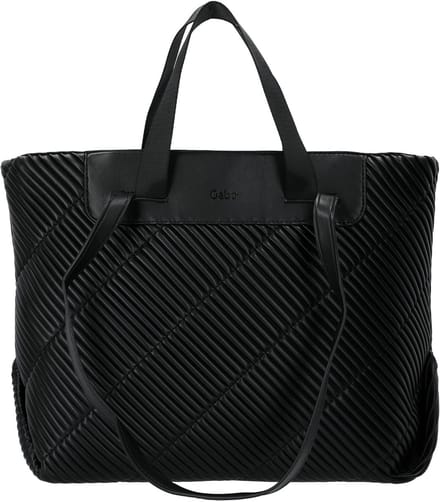 Gabor schoudertas shopper Finley Zip Shopper Black zwart