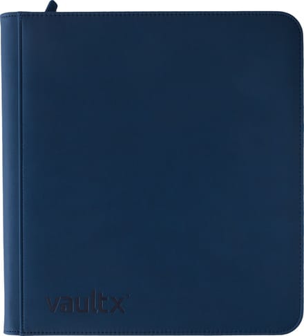 Vault X 12-Pocket Exo-Tec® Zip Binder XL - Verzamelmap - 624 Kaarten/Blauw