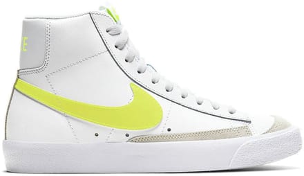 Nike Blazer Mid '77 - Dames Sneaker - Wit/Geel