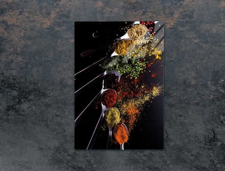 TMK ArtDeko - Snijplank - 35x52 cm - Przyprawy - Beschermende Glasplaat - Multifunctioneel
