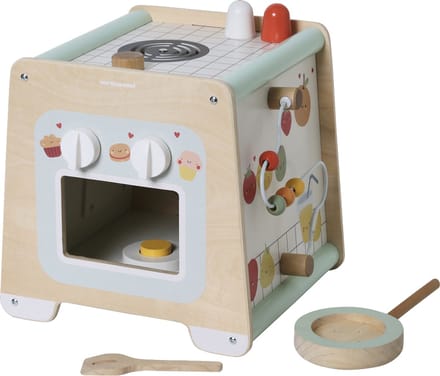 Vertbaudet Activiteitenkubus FSC? houten kitchenette