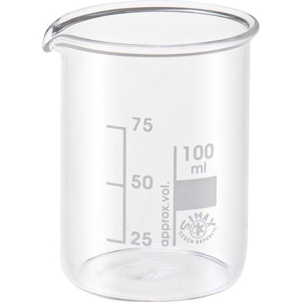 Glazen mengbeker met schaalverdeling - 100 ml