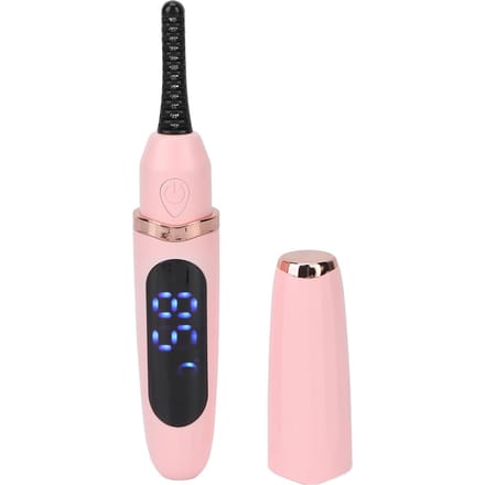 Cil recourbe-cils électrique portable à chargement USB contrôle intelligent de la température chauffage électrique rose