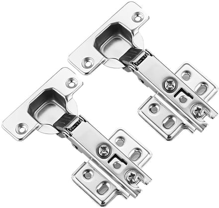 Solidchoice - Set van 2 Softclose Deurscharnieren met Gasveer