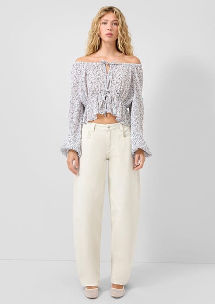 s.Oliver -qs Jeans Offwhite Taglia: W32L32 | Pantaloni Outlet | Donna | Bianco