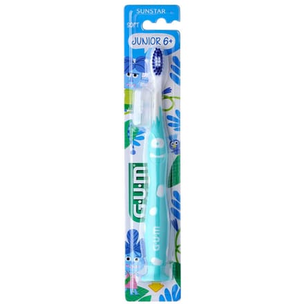 Sunstar Gum - Junior 6+ tandenborstel - turkoois