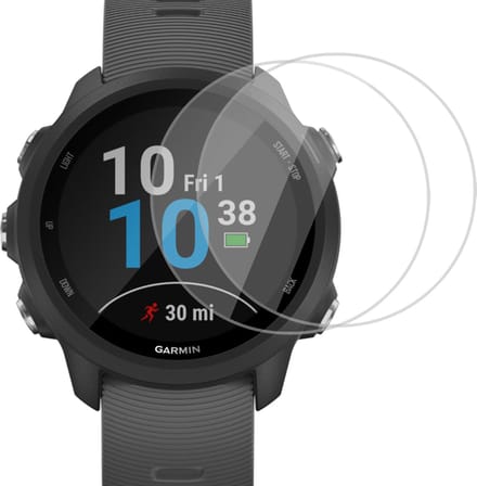 2x Screenprotector geschikt voor Garmin Forerunner 245 - Folie Screen Protector geschikt voor Garmin Forerunner 245