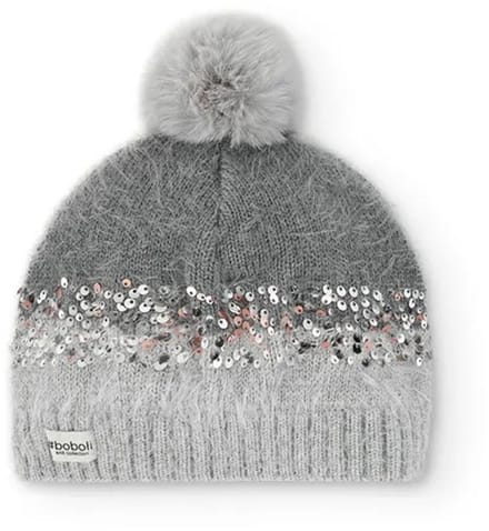 Boboli Knitwear Muts Grijs 54 cm Kinderen