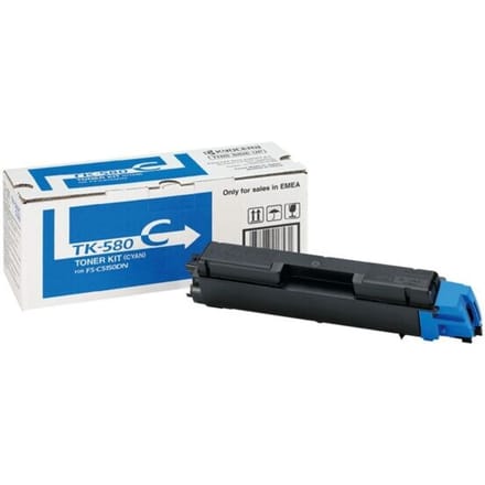 Kyocera TK-580C toner cartridge cyaan (origineel)