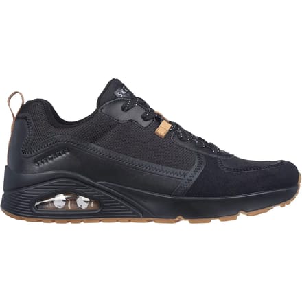 Skechers Uno - Layover Sneakers Laag - Zwart