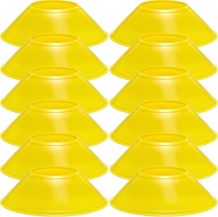 Set van 12 Mini Trainingskegels voor Voetbal en Agility Oefeningen