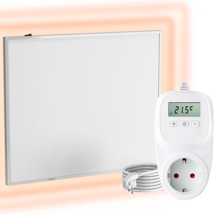 Infrarood Wandverwarming met Thermostaat en Wifi Bediening