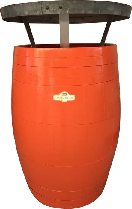Bartafel Wijn 225l. "Orange" / Statafel / Eikenhout / Wijnvat tafel