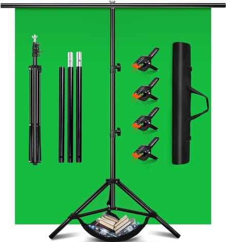 VLSelect® Green screen - Achtergronddoek - Fotostudio - 1,5M x 2M