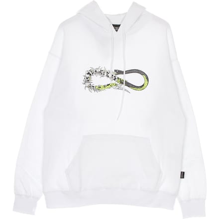 Herenhoodie Sjaalhoodie Wit