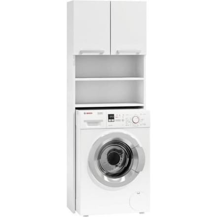 Kastmachine à laver - 4 etagères &; 2 porties - wit wit