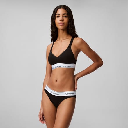 Calvin Klein dames Modern Cotton slip - zwart