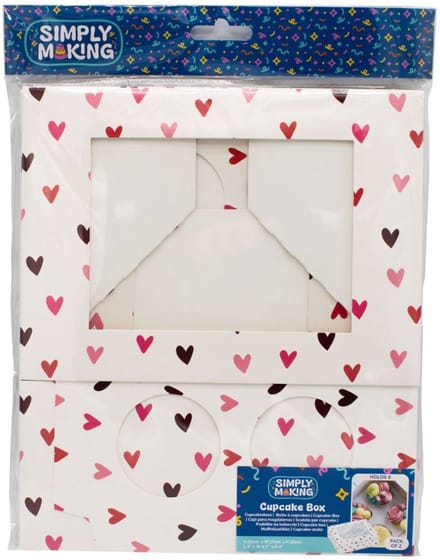 Simply Making Cupcake Doos Lovestruck Hearts 6 pk/2