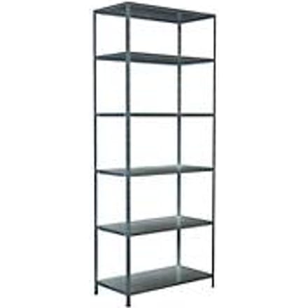 Legbordstelling in modulair systeem, Basisstelling, 1000 x 500 x 2500 mm, gegalvaniseerd