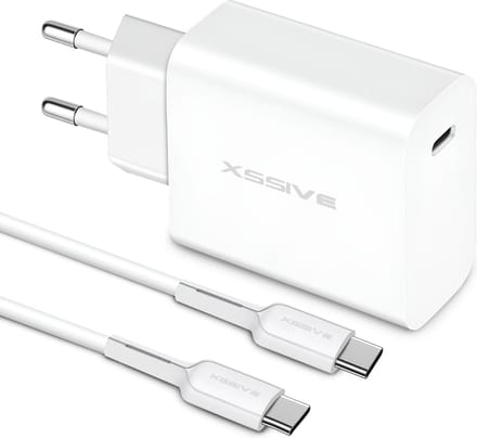 Snellader met USB C naar USB C Kabel - 1 Meter - 45W - Super Fast Charger
