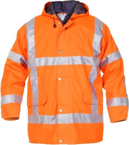 Hydrowear Regenjas Fluor Oranje Mt M