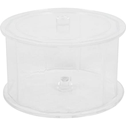 Professionele Juwelen Polijstvat Magnetische Juwelen Polijstmachine Vat Accessoire white